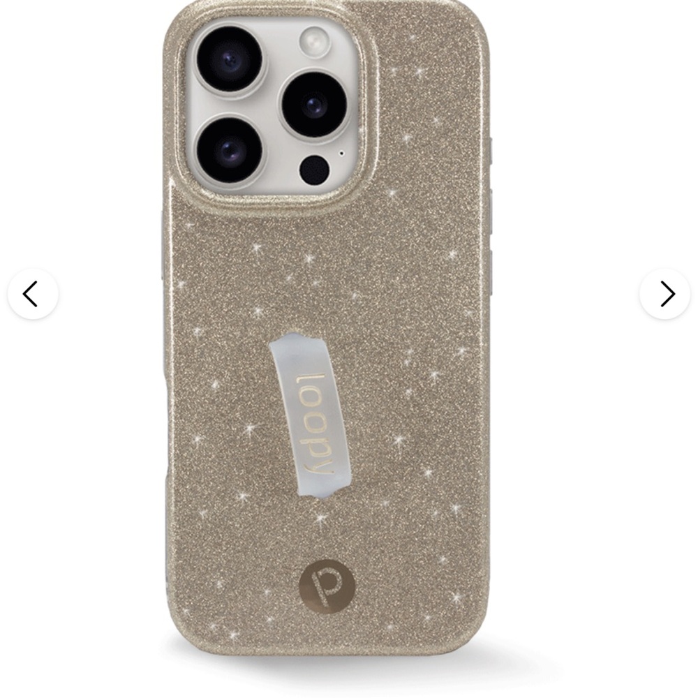 Gold Loopy Case -   iPhone 14 Pro Max (6.7" Screen)